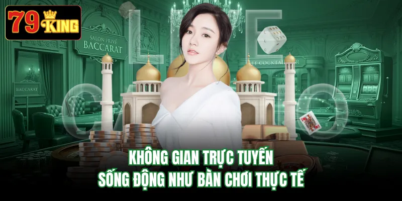 Không gian trực tuyến sống động như bàn chơi thực tế
