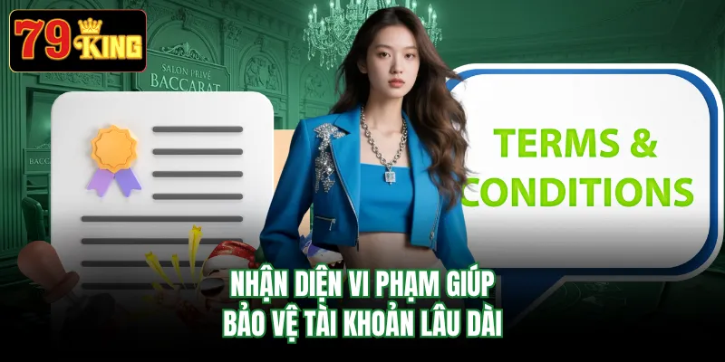 Nhận diện vi phạm giúp bảo vệ tài khoản lâu dài